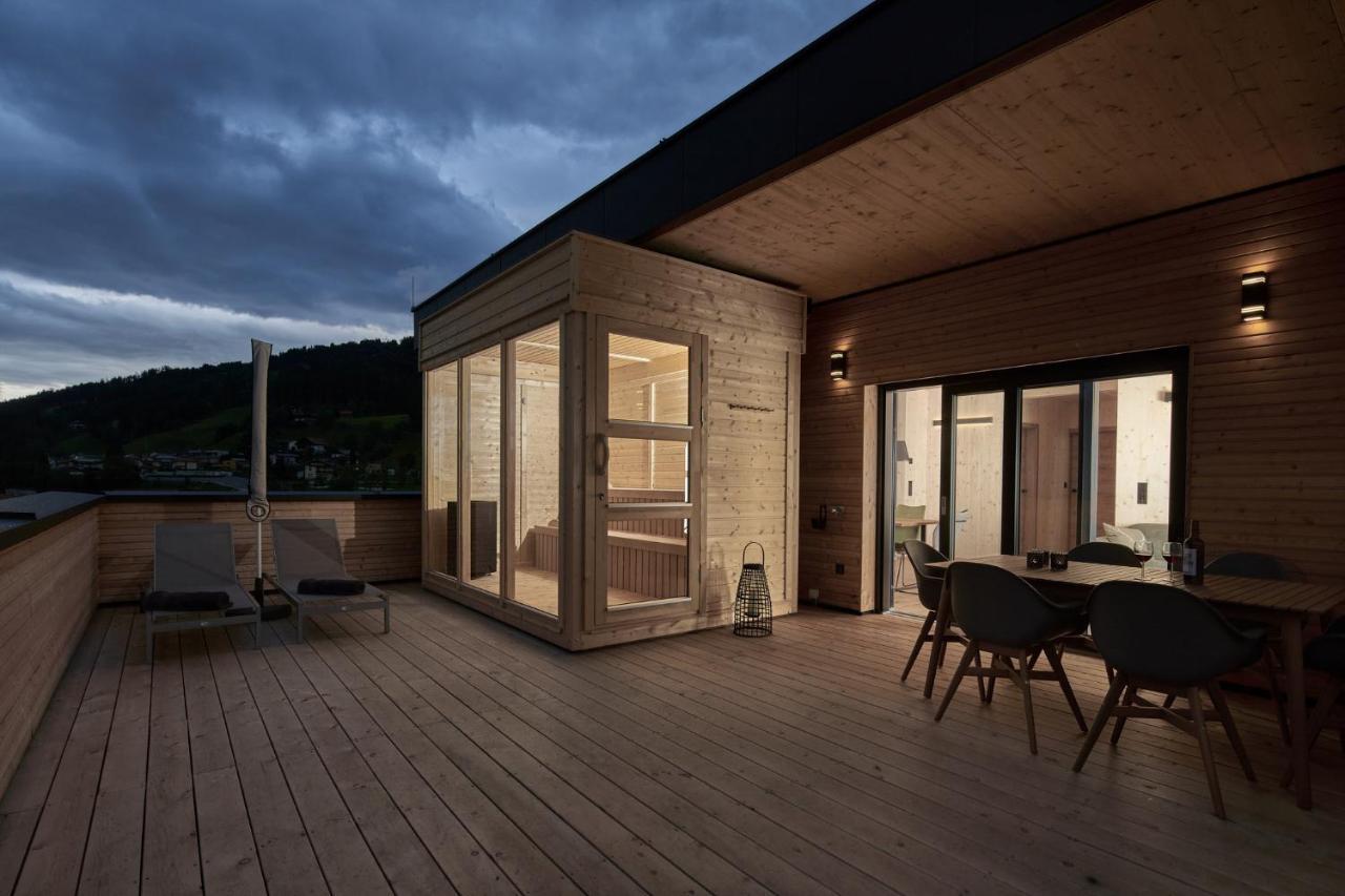 Black Forest Lodges - Gehobene Ferienwohnungen Mit Privatsaunas Tulfes Exteriör bild